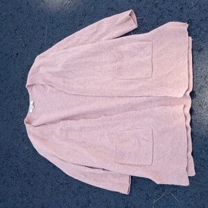 Madewell Merino Wool Blend Open Front Cardigan Small